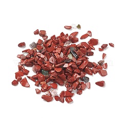 Natürliche rote Jaspis-Chips-Perlen&nbsp;G-O103-24