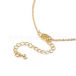 Collares con colgante de borla cruzada con cuentas de semillas de vidrio&nbsp;NJEW-MZ00011-01