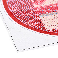 Kits de peinture au diamant bricolage thème noël pour enfants&nbsp;DIY-F073-03