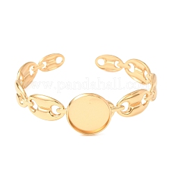 Ébauches de bracelets manchettes en acier inoxydable 304&nbsp;SA-CBA4160-02A-G