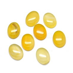 Cabochon naturali giallo agata&nbsp;G-O175-30C-01