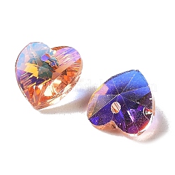 Glas Charms galvanisieren&nbsp;LS-GGLA-Z002-02K