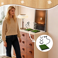Verstellbarer Kunststoff-Displayhalter für Actionfiguren&nbsp;ODIS-WH0030-317B