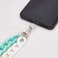 1 cinturino per cellulare con catena a maglie in acrilico&nbsp;HJEW-WR0001-10