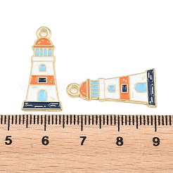 Pendentifs d'émail en alliage&nbsp;FIND-E057-01D