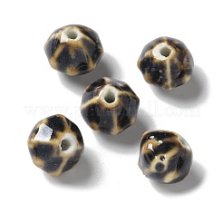Cuentas de calabaza de porcelana vintage&nbsp;PORC-L080-A