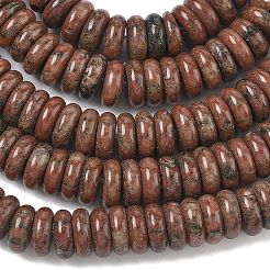 Natürliche rote Jasminperlenstränge des indischen Sesams&nbsp;G-G329-A04-3x8mm