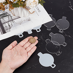 Transparente Acryl große Anhänger&nbsp;DIY-WH0430-720A