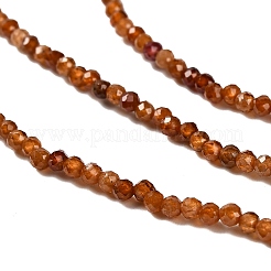 Fili di perle di granato arancione naturale&nbsp;G-RM2025-03-2mm