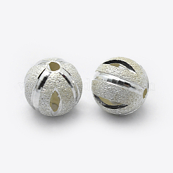 925 Sterling Silber Zwischenperlen&nbsp;STER-K171-46S-6mm