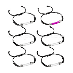 Bracelets en corde de polyester ciré&nbsp;BJEW-PH01955