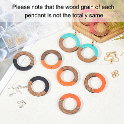 DIY-Sets zur Herstellung baumelnder Ohrringe in 2 Farbe&nbsp;DIY-OC0006-51