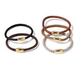 Verstellbare Armbänder aus Kunstkordel für Damen und Herren&nbsp;BJEW-F532-01G