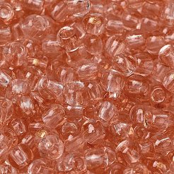 Perles rondes en verre de couleurs transparentes&nbsp;SEED-F006-05A-03