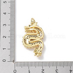 Gestell Messing micro ebnen Zirkonia Anhänger&nbsp;KK-Q797-10G