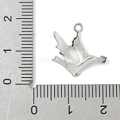 Pendentifs avec zircon cubiques à micro-pavés en laiton&nbsp;KK-M326-11P