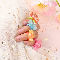 Acryl Manschette Fingerringe&nbsp;RJEW-JR00272-M