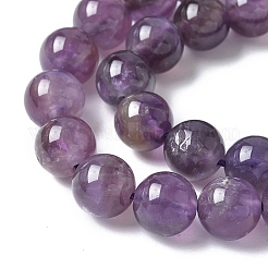 Natürlichen Amethyst Perlen Stränge&nbsp;X-G-M445-8MM-01B
