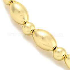 Collane di perline in ottone&nbsp;NJEW-P307-04G