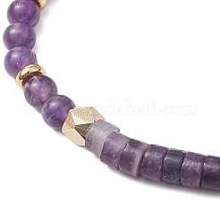 Braccialetti di perline in ametista naturale&nbsp;BJEW-JB11241-01