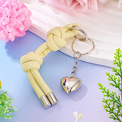 Porte-clés en similicuir et plastique&nbsp;KEYC-TAC00080