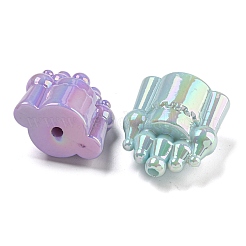 Placcatura uv perle acriliche iridescenti&nbsp;OACR-G039-10