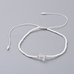 Geflochtene Perlenarmbänder aus Nylonfaden&nbsp;BJEW-JB04809