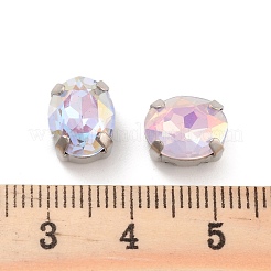 Ovale Opal-Strasse zum Aufnähen&nbsp;RGLA-G024-04A-P