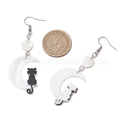 Orecchini pendenti acrilico&nbsp;EJEW-JE06333-01