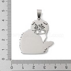 201 Edelstahlanhänger&nbsp;STAS-S157-18P