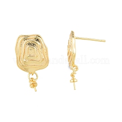 Messing Ohrstecker Zubehör&nbsp;KK-I663-07G