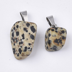 Dalmata naturale ciondoli diaspro&nbsp;G-Q996-08