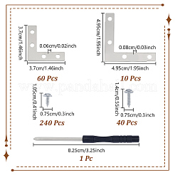 2 Stile Eisenhalterung&nbsp;FIND-NB0006-40P