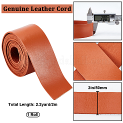 2 m flaches Lederband&nbsp;LC-WH0007-07D-03