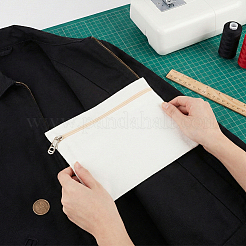 Pochettes cadeaux en tissu à fermeture éclair pour bijoux&nbsp;ABAG-WH0040-53E