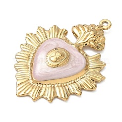 Pendentifs en acier inoxydable 304 émaillés&nbsp;STAS-Z200-04G-01