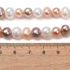 Fili di perle di perle d'acqua dolce coltivate naturali&nbsp;PA-CBABE82-14