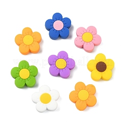 14pcs 7 Farben Silikonperlen&nbsp;SIL-CJ0002-90