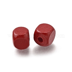 Perle di legno verniciate a spruzzo&nbsp;WOOD-P021-01B-12