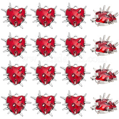 24 pièces pendentifs en alliage de style tibétain&nbsp;FIND-SC0025-49A