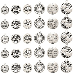 50pcs Legierungsanhänger im tibetischen Stil&nbsp;TIBE-FS0003-25-RS