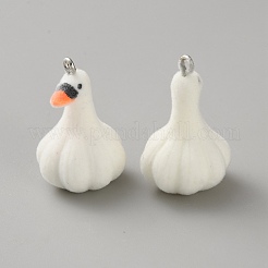 Pendentifs en résine floquée&nbsp;RESI-TAC0002-82B