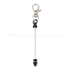 Decorazioni pendenti con perline in lega&nbsp;KEYC-D288-01EB