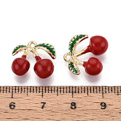 Legierung Emaille Anhänger / charms&nbsp;ENAM-N062-07KCG