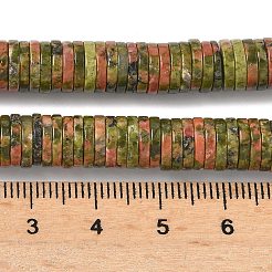 Natur Unakit Perlen Stränge&nbsp;G-G329-B04-8x1mm