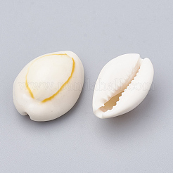 Perle di conchiglia di ciprea&nbsp;SSHEL-T004-06