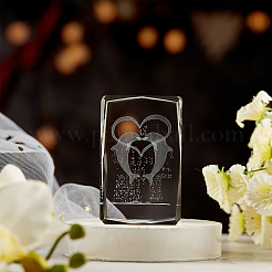 Transparente Glasdisplaydekorationen&nbsp;DJEW-WH0010-41
