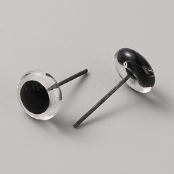 Nadelfilzaugen aus Glas zum Basteln&nbsp;DIY-WH0491-19G-02