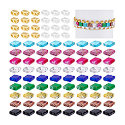 240 kit de 11 perles en hématite synthétique non magnétique électrolytique et perles de rocaille en verre&nbsp;G-PH0003-33