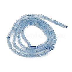 Natürliche Aquamarin Perlen Stränge&nbsp;X-G-L587-B02-01